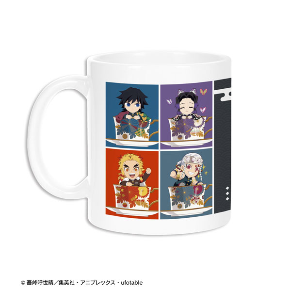 アニメ「鬼滅の刃」 集合 みにきゃら ティーカップver. マグカップ 画像 3 | AniSmile