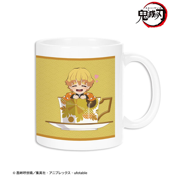 アニメ「鬼滅の刃」 我妻善逸 みにきゃら ティーカップver. マグカップ 画像 2 | AniSmile