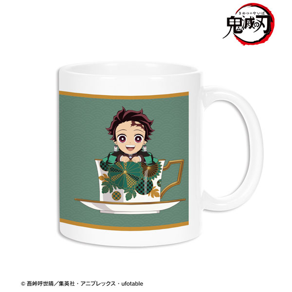 アニメ「鬼滅の刃」 竈門炭治郎 みにきゃら ティーカップver. マグカップ 画像 2 | AniSmile