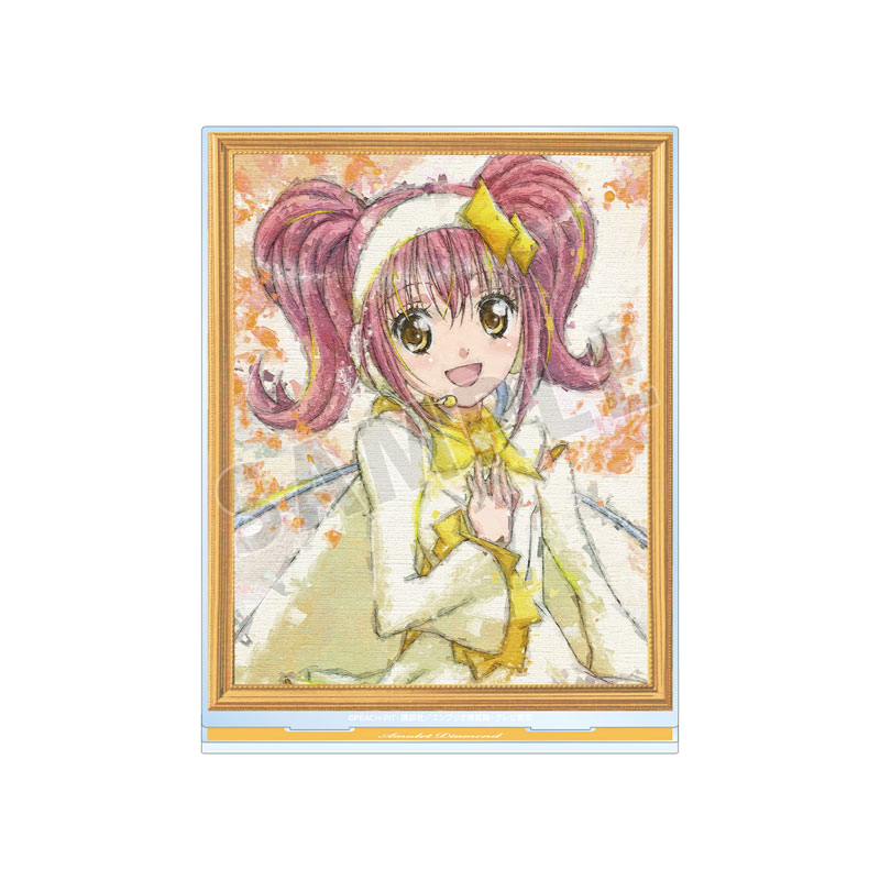 TVアニメ『しゅごキャラ!』 アミュレットダイヤ grunge CANVAS BIGアクリルスタンド 画像 2 | AniSmile