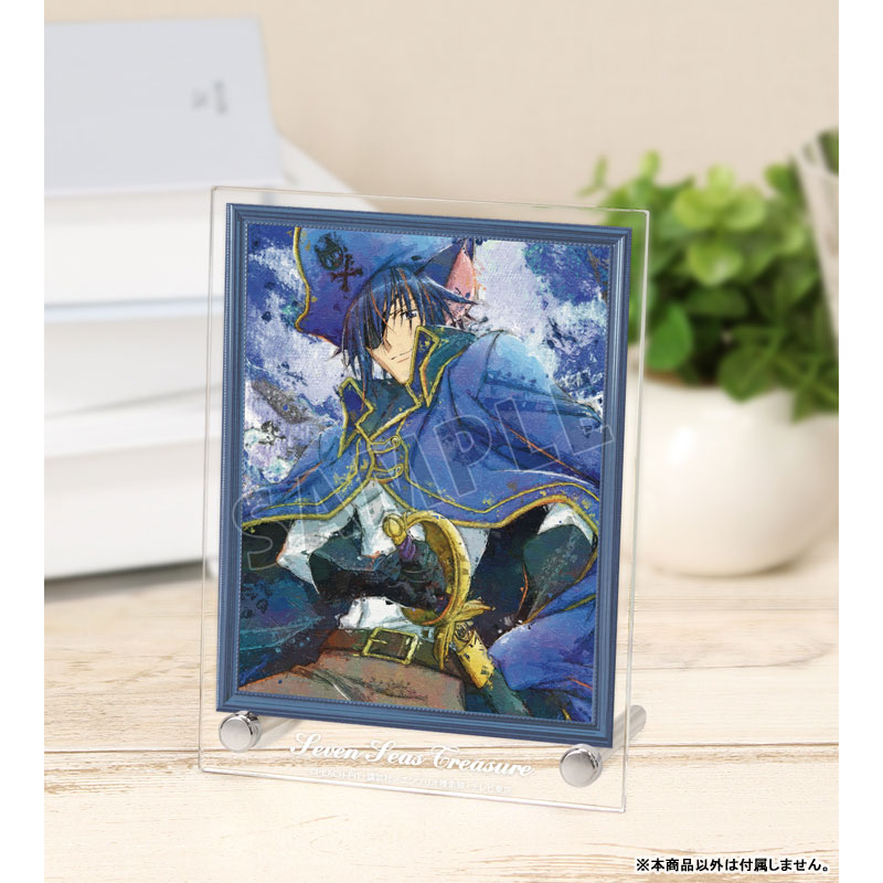 TVアニメ『しゅごキャラ!』 セブンシーズトレジャー grunge CANVAS A6アクリルパネル 画像 2 | AniSmile