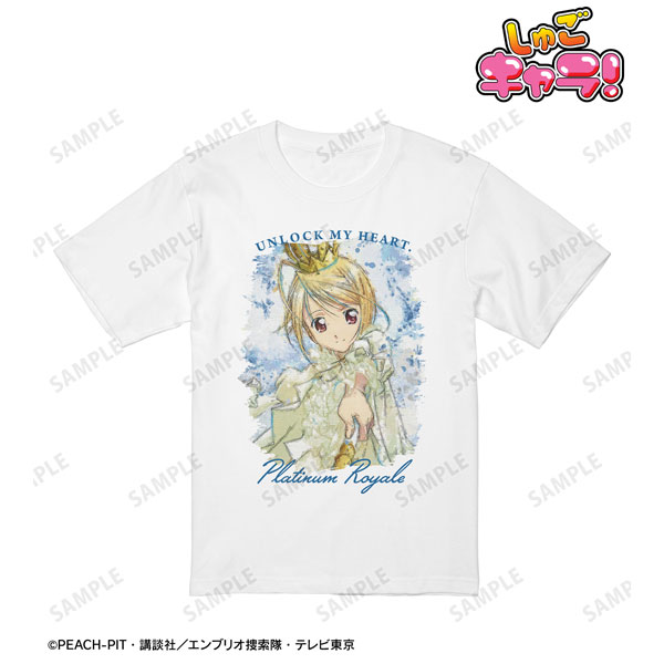 TVアニメ『しゅごキャラ!』 プラチナロワイヤル grunge CANVAS Tシャツレディース(サイズ/L) - 公式商品画像 | AniSmile