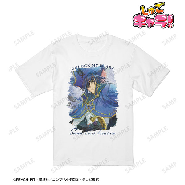 TVアニメ『しゅごキャラ!』 セブンシーズトレジャー grunge CANVAS Tシャツメンズ(サイズ/XS) - 公式商品画像 | AniSmile