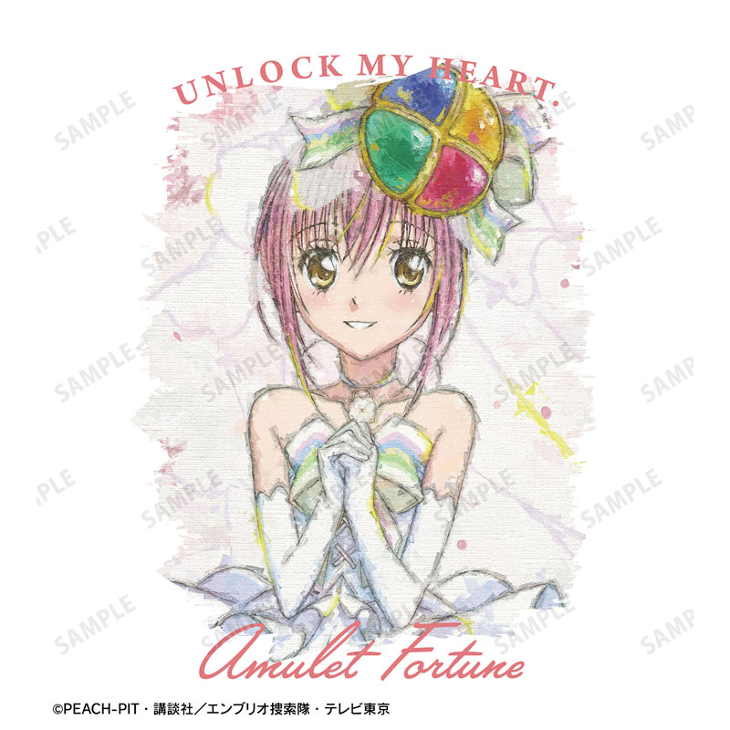 TVアニメ『しゅごキャラ!』 アミュレットフォーチュン grunge CANVAS Tシャツメンズ(サイズ/M) 画像 3 | AniSmile