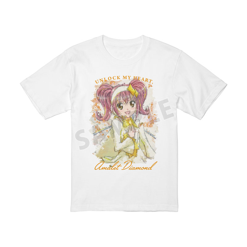 TVアニメ『しゅごキャラ!』 アミュレットダイヤ grunge CANVAS Tシャツレディース(サイズ/XXL) 画像 2 | AniSmile