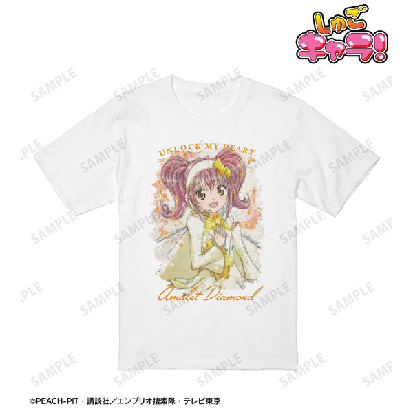 TVアニメ『しゅごキャラ!』 アミュレットダイヤ grunge CANVAS Tシャツレディース(サイズ/M) - 公式商品画像 | AniSmile