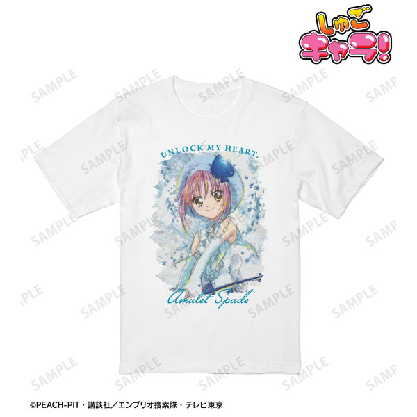 TVアニメ『しゅごキャラ!』 アミュレットスペード grunge CANVAS Tシャツメンズ(サイズ/L) - 公式商品画像 | AniSmile
