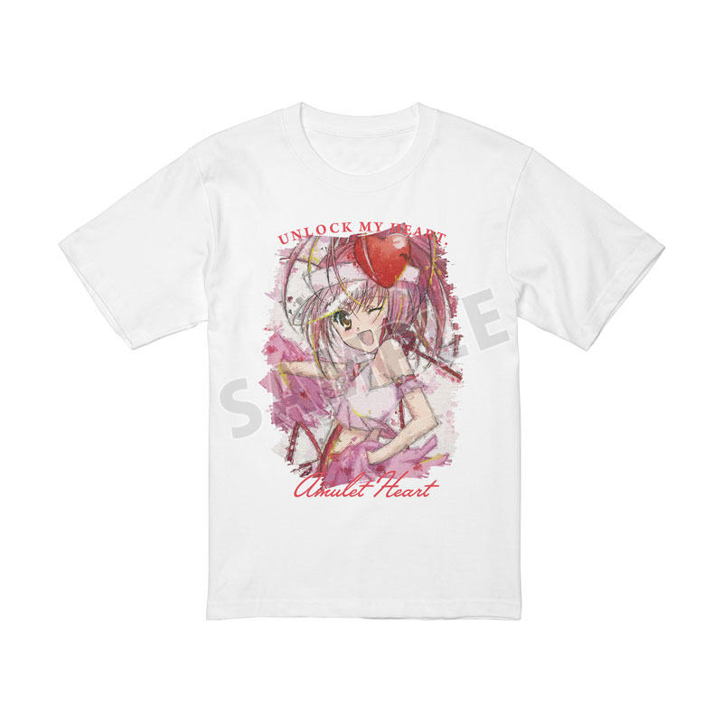 TVアニメ『しゅごキャラ!』 アミュレットハート grunge CANVAS Tシャツレディース(サイズ/M) 画像 2 | AniSmile