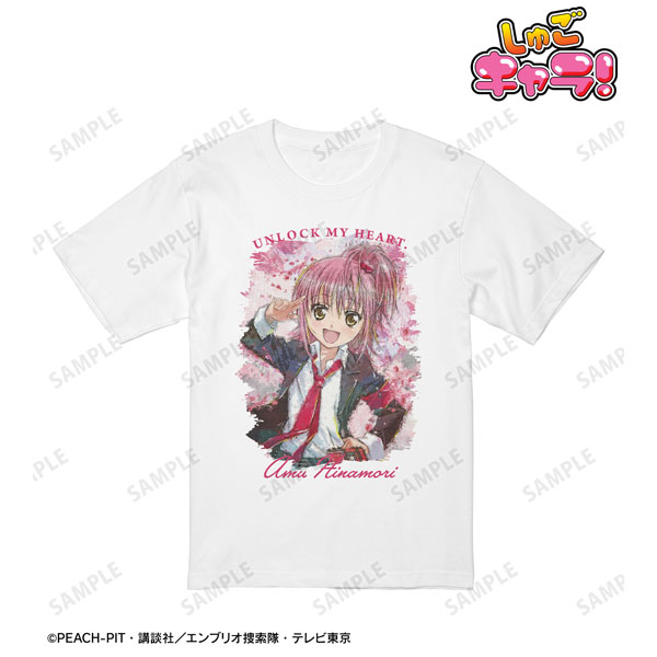 TVアニメ『しゅごキャラ!』 日奈森あむ grunge CANVAS Tシャツメンズ(サイズ/XS) - 公式商品画像 | AniSmile
