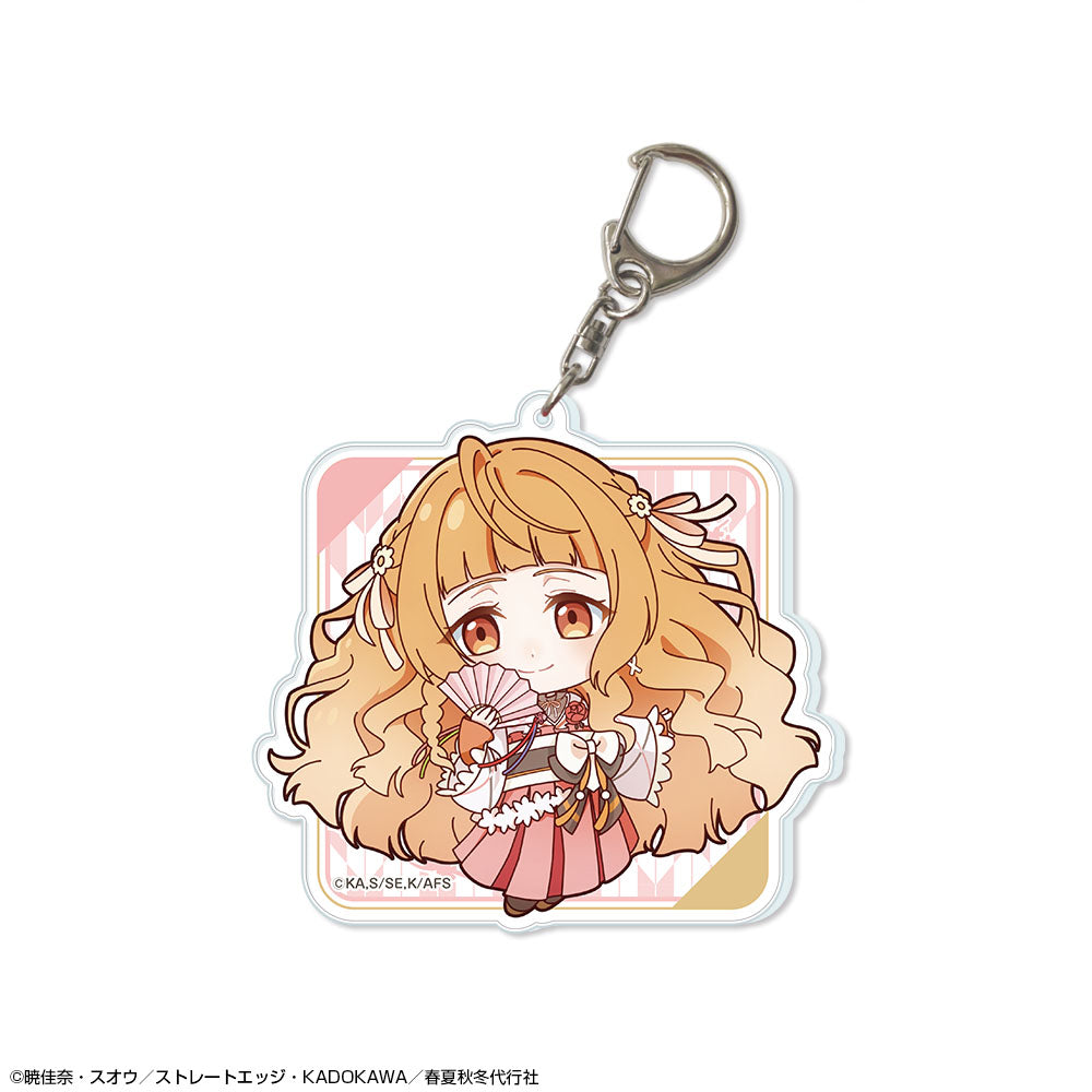 テレビアニメ『春夏秋冬代行者 春の舞』 ビッグアクリルキーホルダー デザイン01(花葉雛菊) - 公式商品画像 | AniSmile