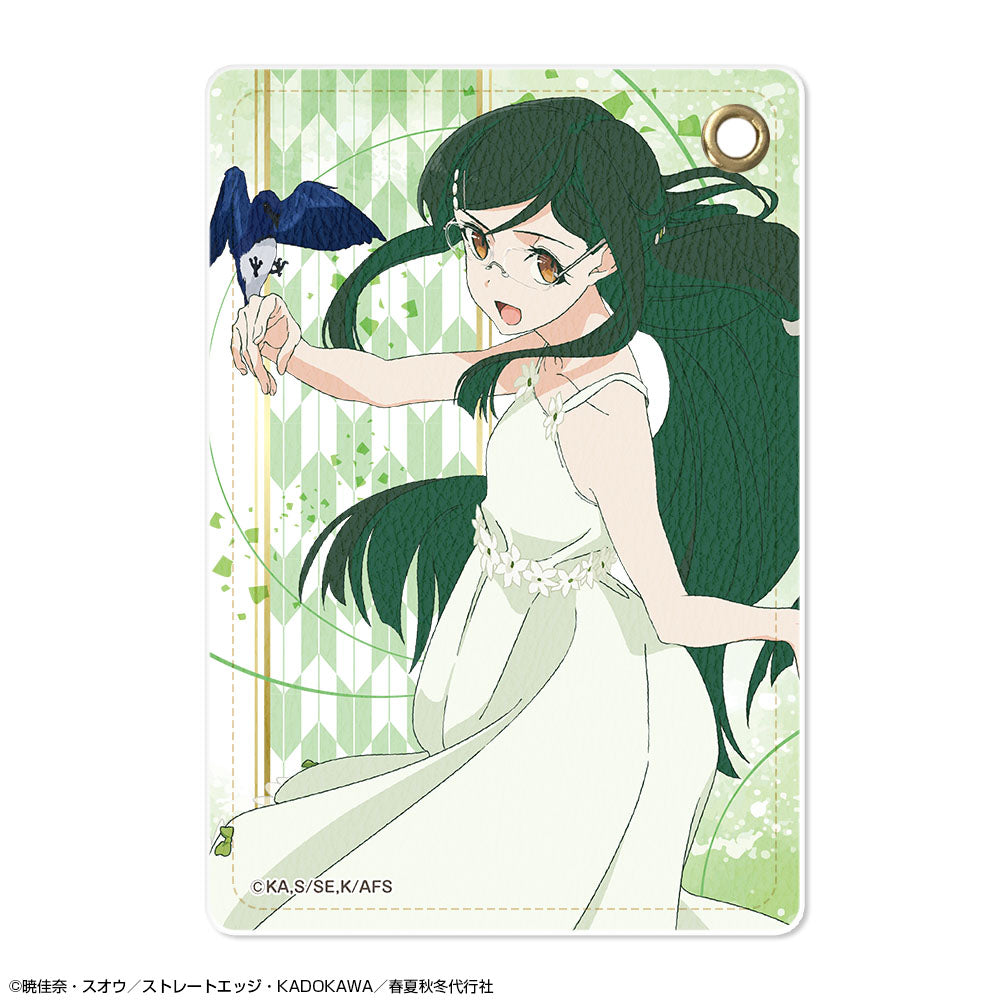 テレビアニメ『春夏秋冬代行者 春の舞』 レザーパスケース デザイン03(葉桜瑠璃) - 公式商品画像 | AniSmile