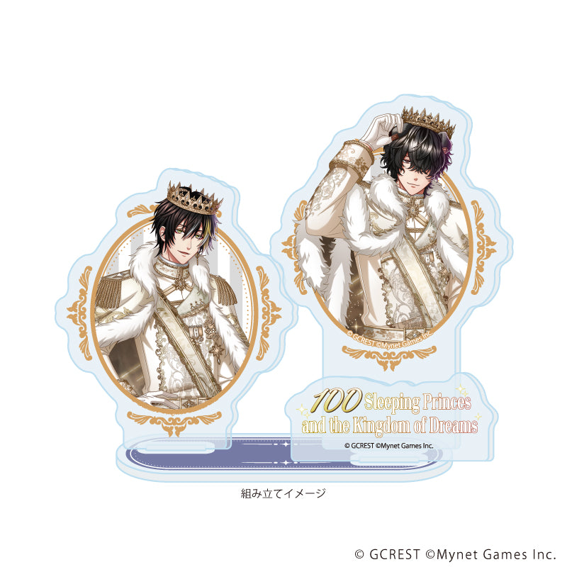 アクリルスタンドプレート「夢王国と眠れる100人の王子様」66/トト&那由多(公式イラスト) 画像 2 | AniSmile