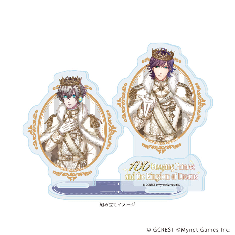 アクリルスタンドプレート「夢王国と眠れる100人の王子様」62/ソルベージュ&ティンプラ(公式イラスト) 画像 2 | AniSmile