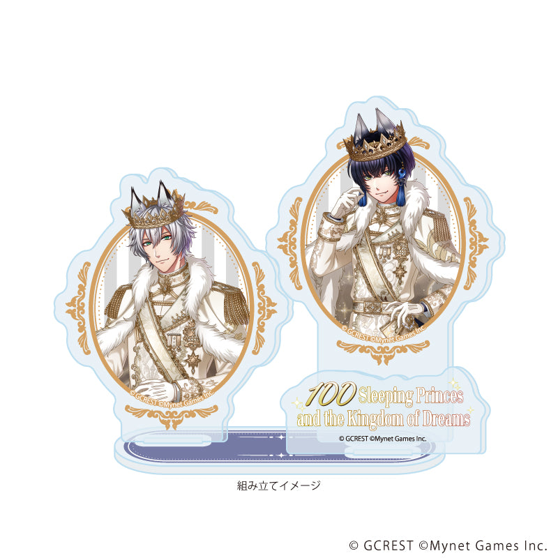 アクリルスタンドプレート「夢王国と眠れる100人の王子様」61/煌牙&砕牙(公式イラスト) 画像 2 | AniSmile