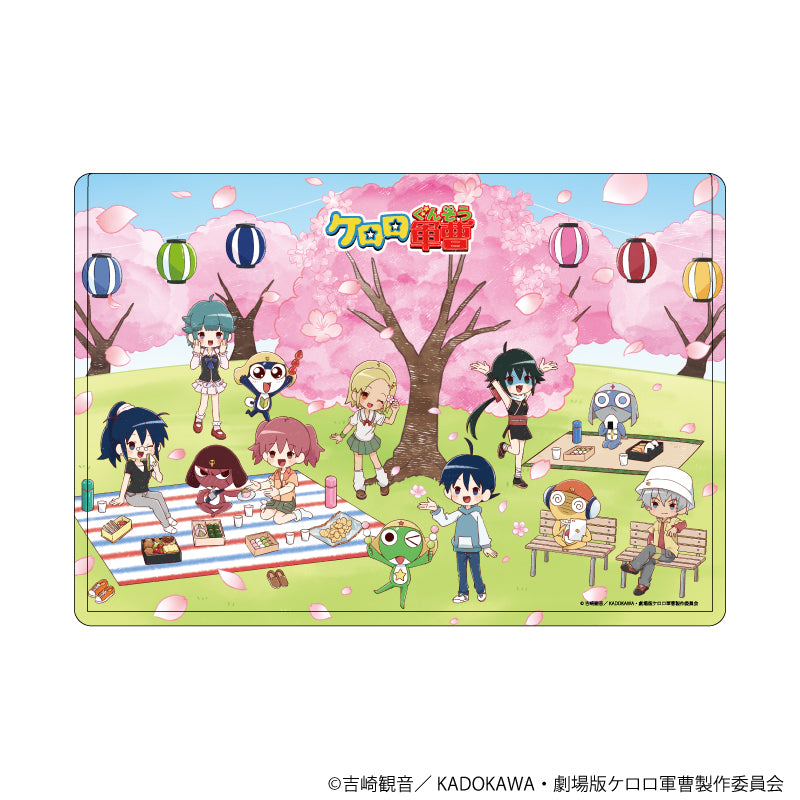 キャラクリアケース「ケロロ軍曹」05/お花見ver.(グラフアートイラスト) - 公式商品画像 | AniSmile