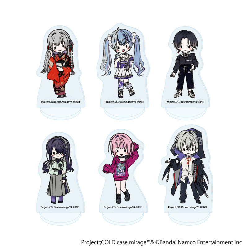 アクリルぷちスタンド「Project:;COLD case.mirage」01/トレーディング(全6種)(グラフアートイラスト) - 公式商品画像 | AniSmile