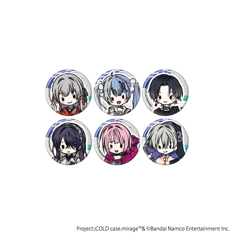缶バッジ「Project:;COLD case.mirage」01/トレーディング(全6種)(グラフアートイラスト) - 公式商品画像 | AniSmile