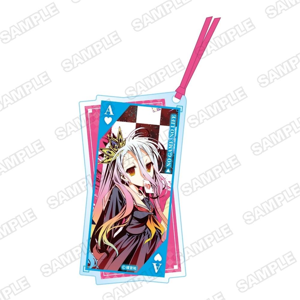 『ノーゲーム・ノーライフ』13巻発売記念アクリルブックマーカー 白 - 公式商品画像 | AniSmile