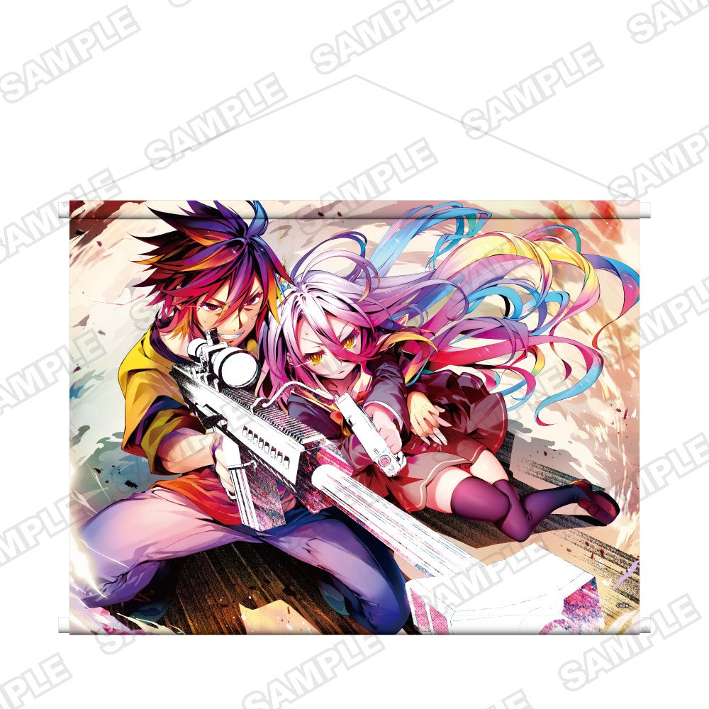 『ノーゲーム・ノーライフ』13巻発売記念WスエードB2タペストリー - 公式商品画像 | AniSmile
