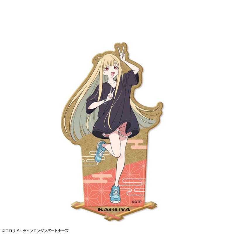 超かぐや姫! 木製スタンド デザイン01(かぐや/現実) 画像 2 | AniSmile