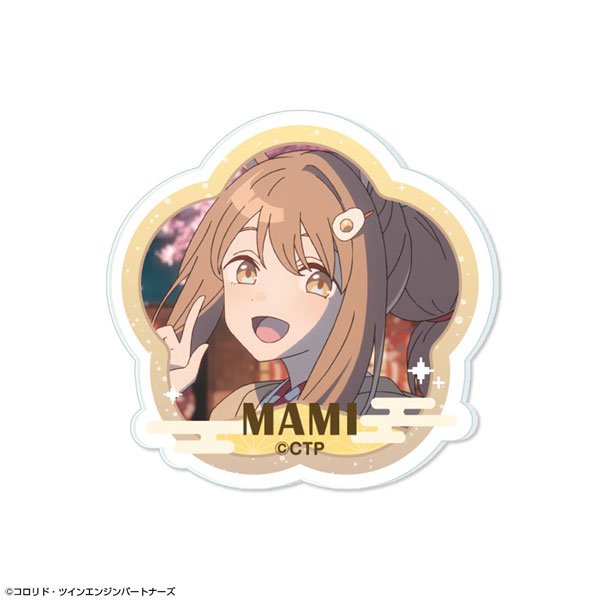 超かぐや姫! アクリルバッジ デザイン17(諌山真実) - 公式商品画像 | AniSmile