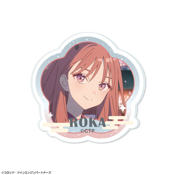 超かぐや姫! アクリルバッジ デザイン16(綾紬芦花) - 公式商品画像 | AniSmile