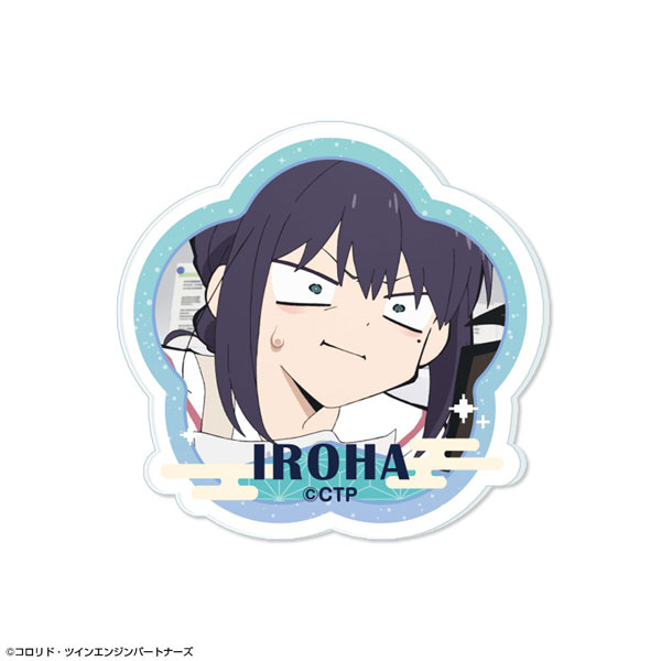 超かぐや姫! アクリルバッジ デザイン06(酒寄彩葉/現実) - 公式商品画像 | AniSmile