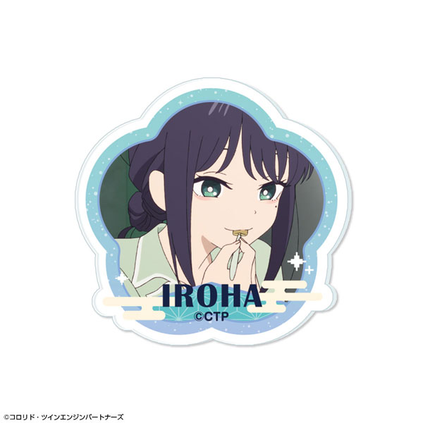超かぐや姫! アクリルバッジ デザイン05(酒寄彩葉/現実) - 公式商品画像 | AniSmile