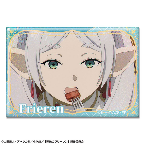 TVアニメ「葬送のフリーレン」 ホログラム缶バッジ Ver.3 デザイン06(フリーレン/F) - 公式商品画像 | AniSmile