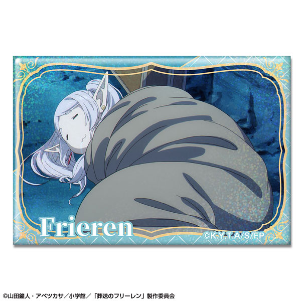 TVアニメ「葬送のフリーレン」 ホログラム缶バッジ Ver.3 デザイン05(フリーレン/E) - 公式商品画像 | AniSmile