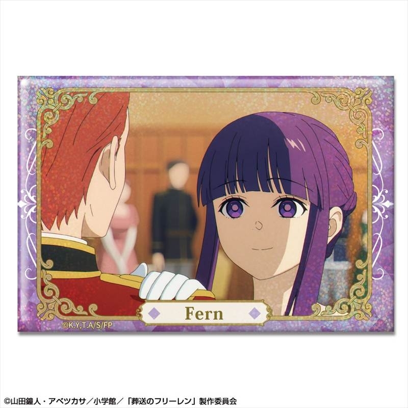 TVアニメ「葬送のフリーレン」 ホログラム缶バッジ Ver.2 デザイン21(フェルン/F) - 公式商品画像 | AniSmile