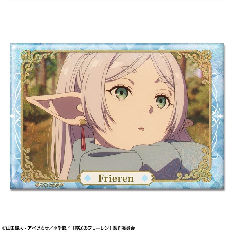TVアニメ「葬送のフリーレン」 ホログラム缶バッジ Ver.2 デザイン09(フリーレン/I) - 公式商品画像 | AniSmile
