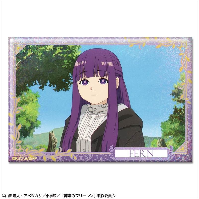 TVアニメ「葬送のフリーレン」 ホログラム缶バッジ デザイン13(フェルン/C) - 公式商品画像 | AniSmile