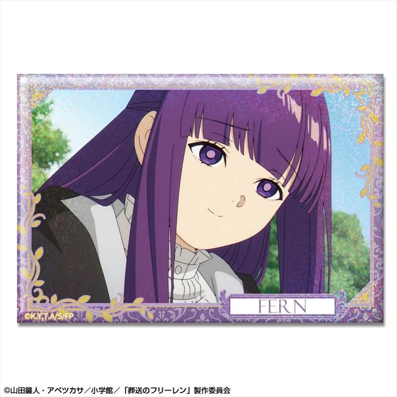 TVアニメ「葬送のフリーレン」 ホログラム缶バッジ デザイン12(フェルン/B) - 公式商品画像 | AniSmile