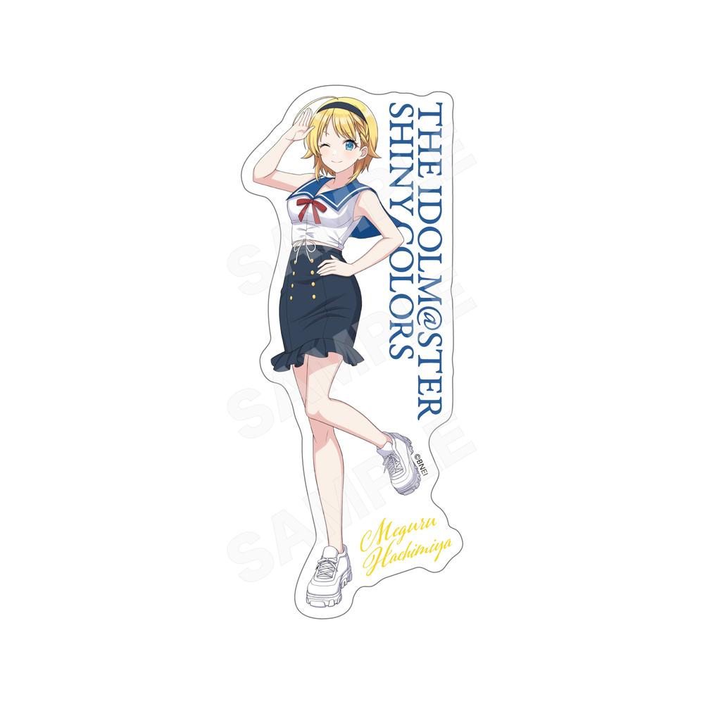 アイドルマスター シャイニーカラーズ パラレルマリンルックver. ステッカー /03 八宮 めぐる - 公式商品画像 | AniSmile
