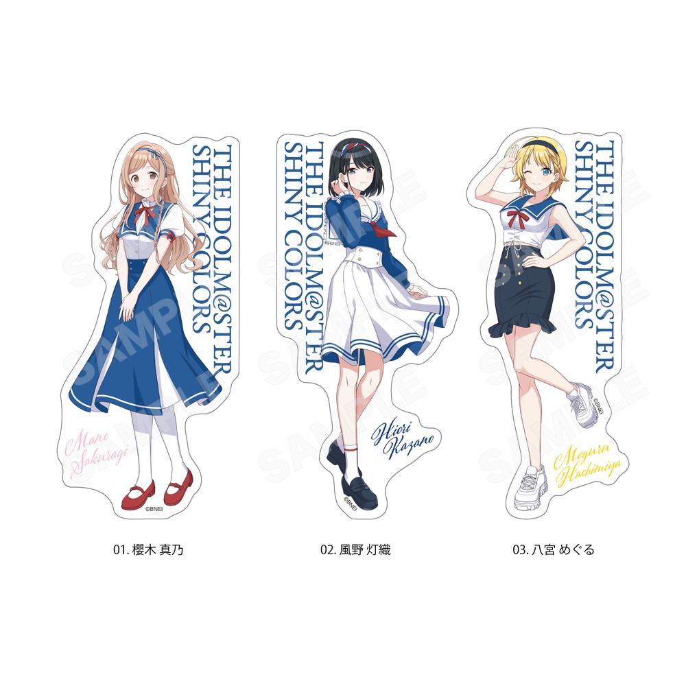 アイドルマスター シャイニーカラーズ パラレルマリンルックver. ステッカー /03 八宮 めぐる 画像 2 | AniSmile