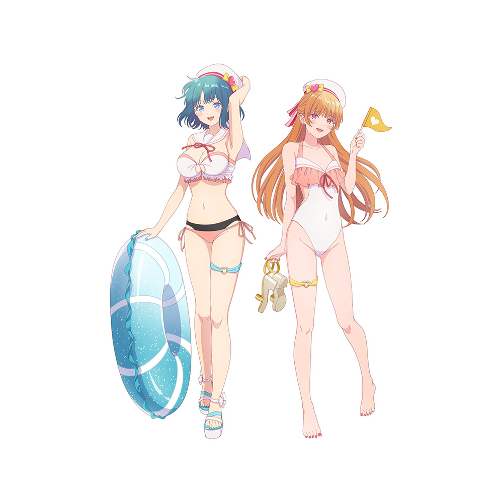 幼馴染とはラブコメにならない 描き下ろしキャラファイングラフ(マリンセーラー水着)A4 画像 2 | AniSmile
