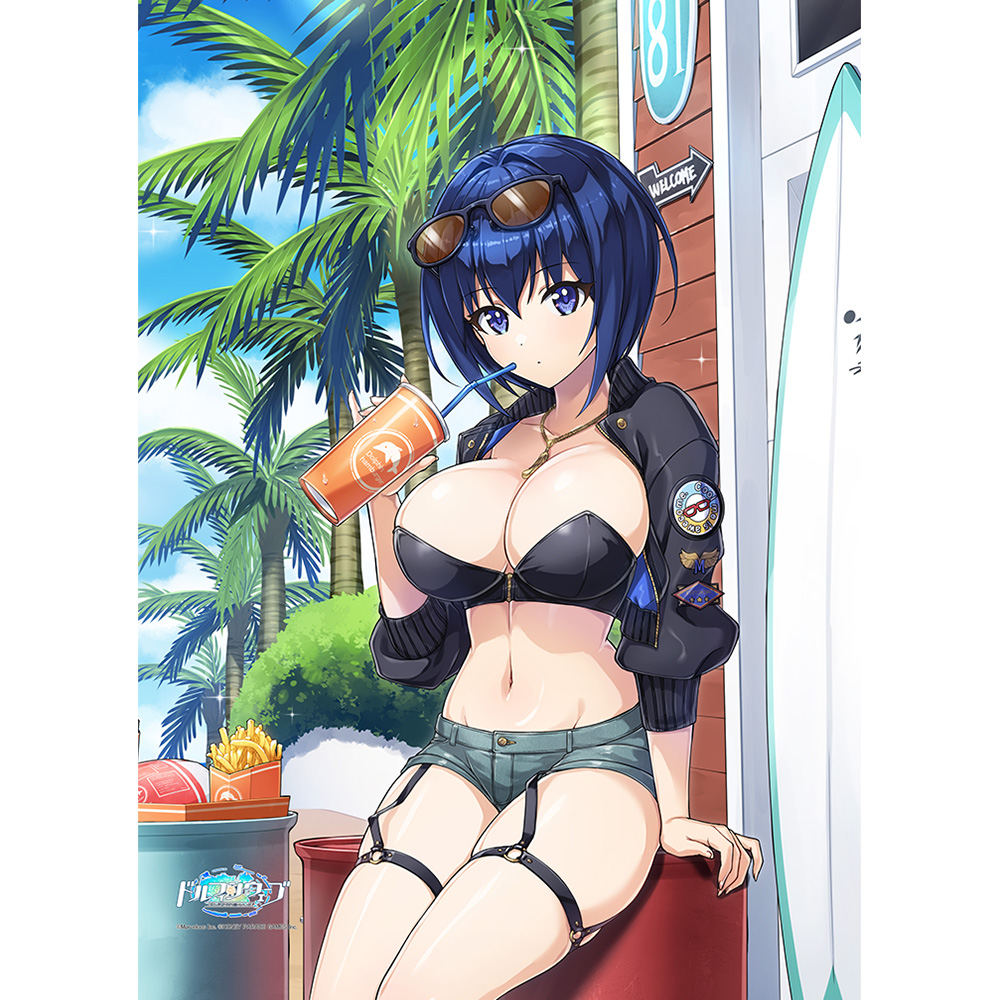 ドルフィンウェーブ 描き下ろしB2タペストリー(都条 みちる/コーストライディング)Wスエード - 公式商品画像 | AniSmile