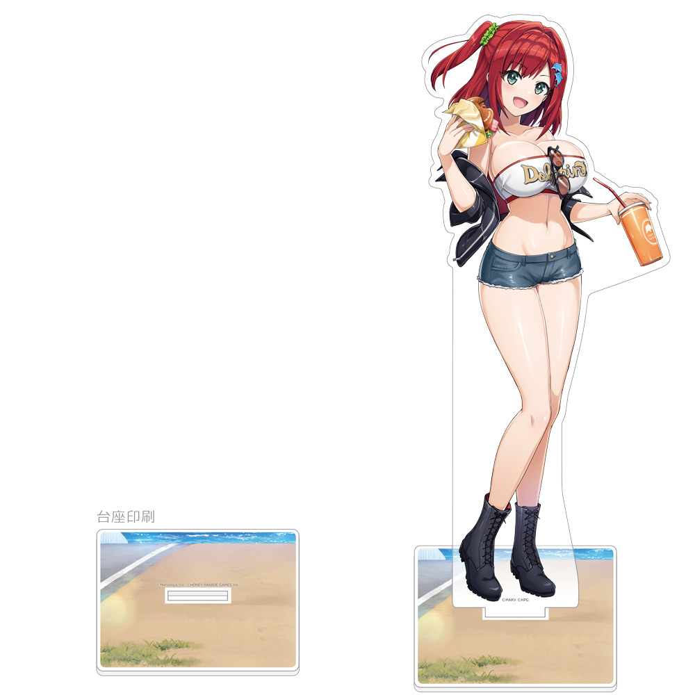 ドルフィンウェーブ 描き下ろし特大アクリルスタンド(咲宮 入華/コーストライディング) - 公式商品画像 | AniSmile