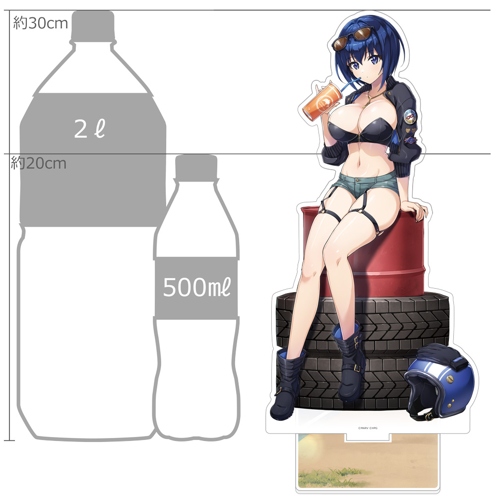 ドルフィンウェーブ 描き下ろし特大アクリルスタンド(都条 みちる/コーストライディング) 画像 2 | AniSmile