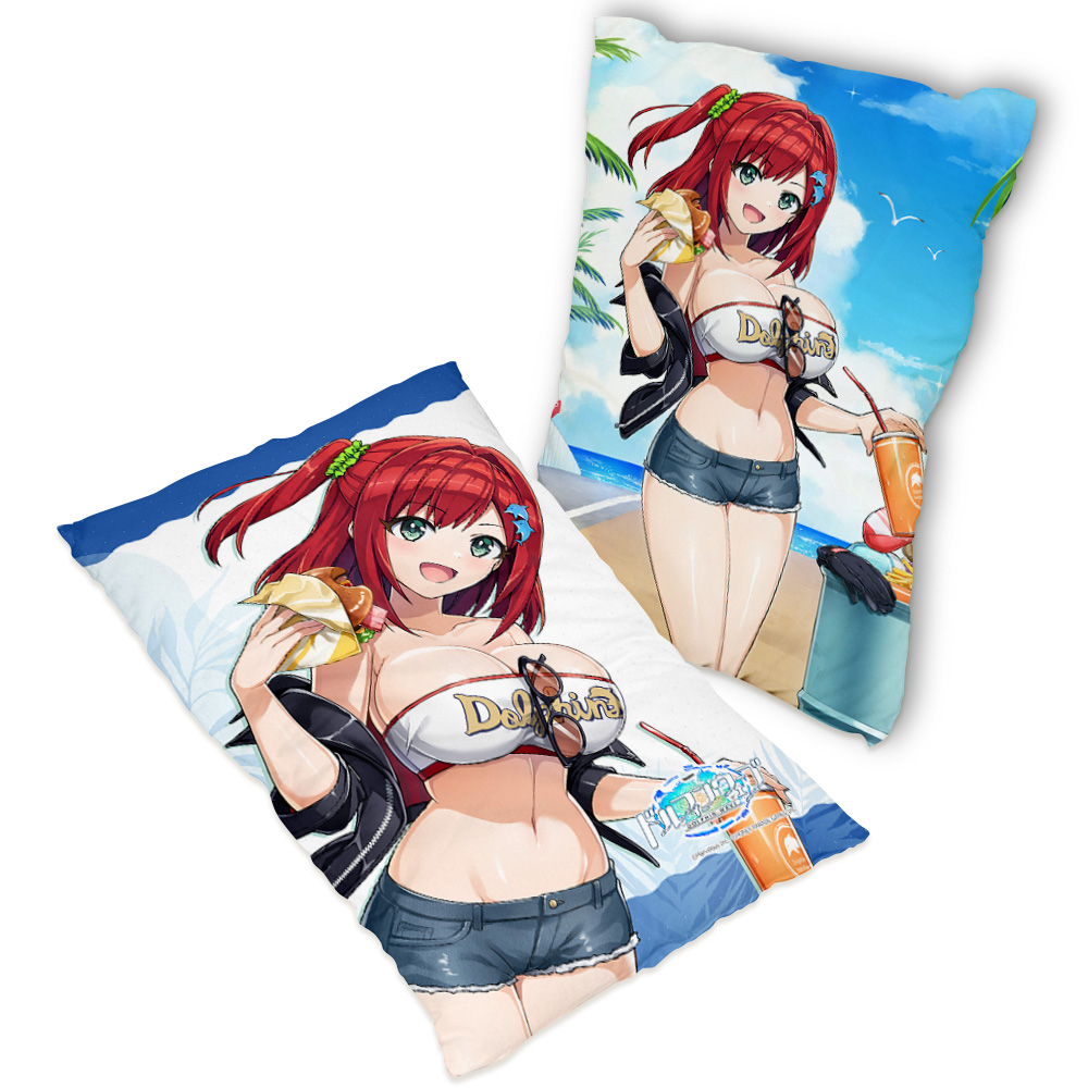 ドルフィンウェーブ 描き下ろしまくらカバー(咲宮 入華/コーストライディング) - 公式商品画像 | AniSmile