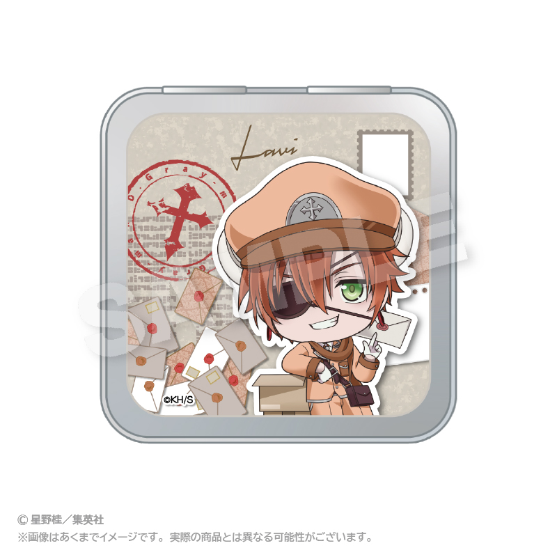 D.Gray-man おとどけメェる缶ケース ラビ - 公式商品画像 | AniSmile