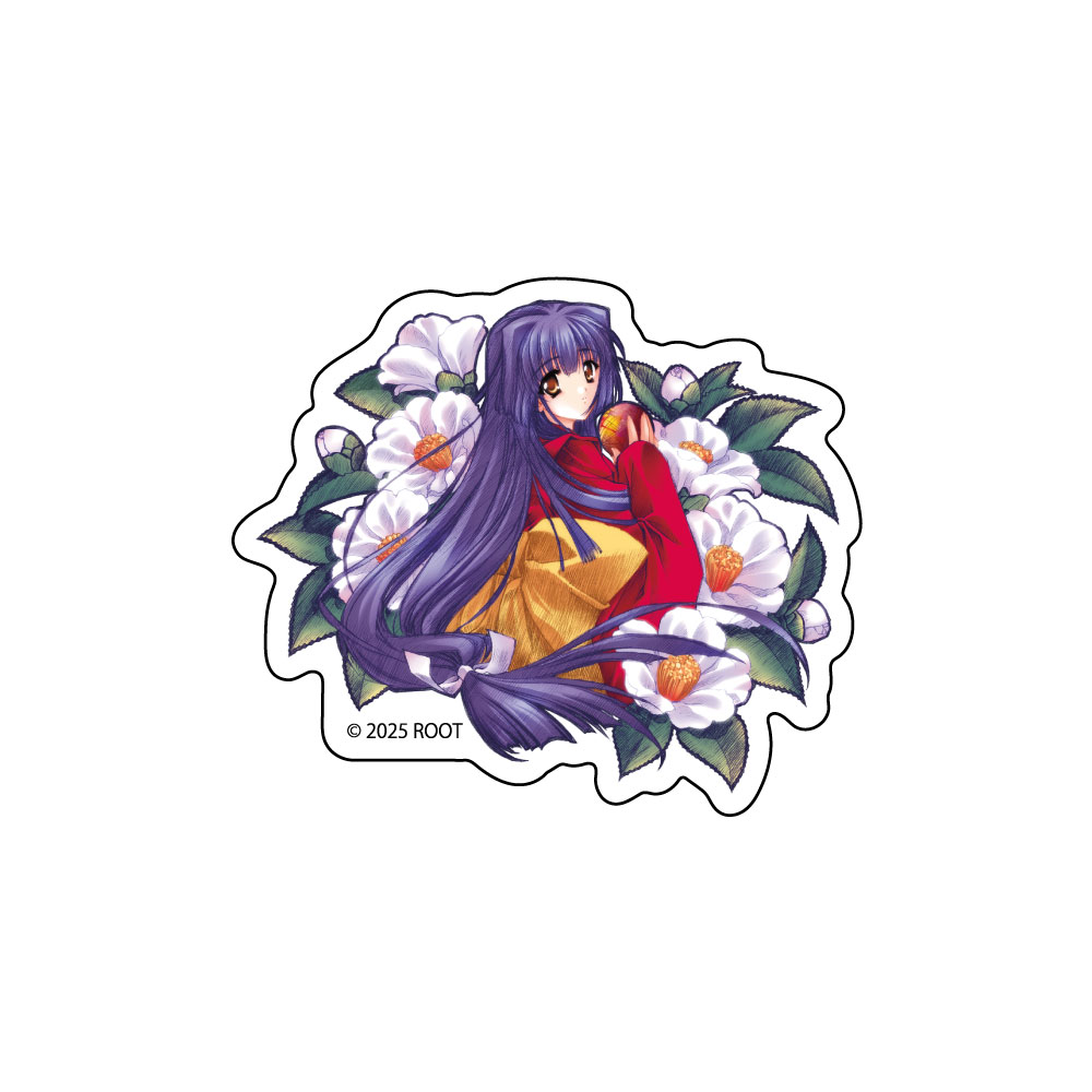 顔のない月 アクリルバッジ(倉木水菜/白椿) - 公式商品画像 | AniSmile