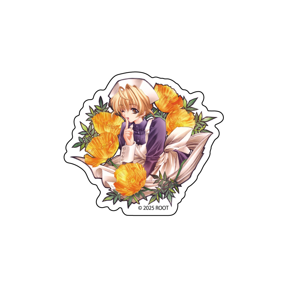 顔のない月 アクリルバッジ(栗原沙也加/花菱草) - 公式商品画像 | AniSmile