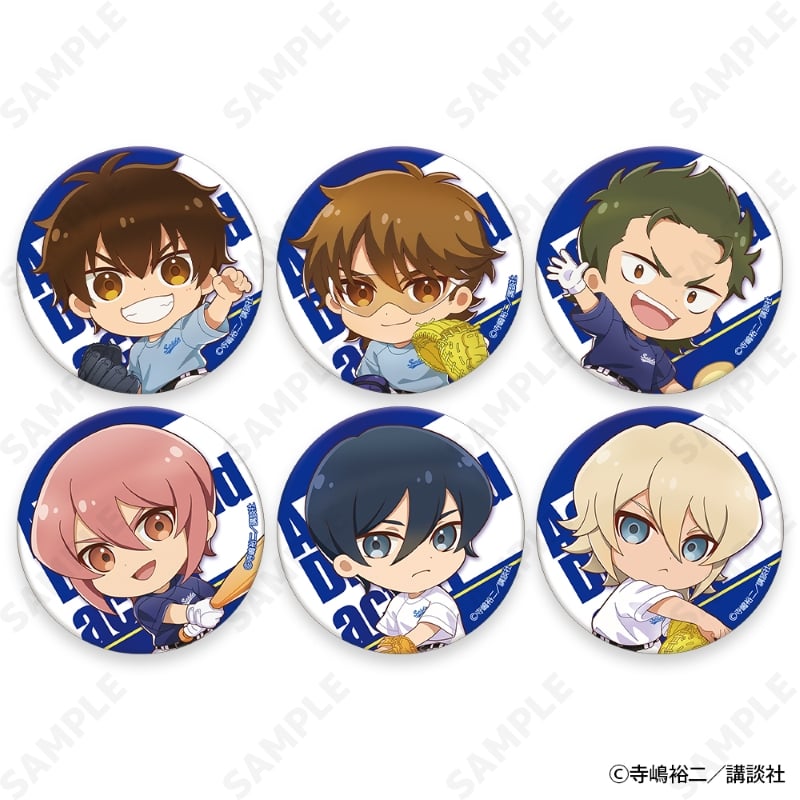 ダイヤのAactII Seido High School Baseball Club トレーディング缶バッジ - 公式商品画像 | AniSmile
