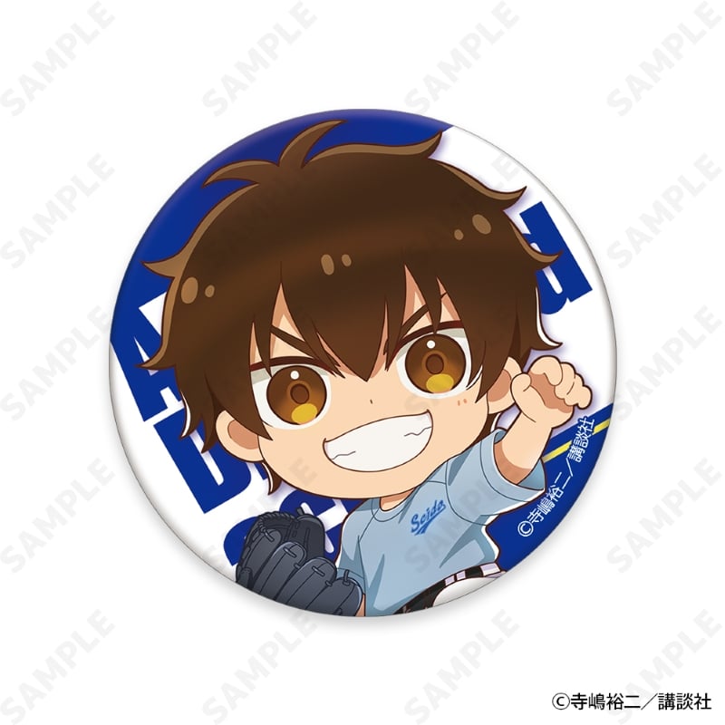 ダイヤのAactII Seido High School Baseball Club トレーディング缶バッジ 画像 2 | AniSmile