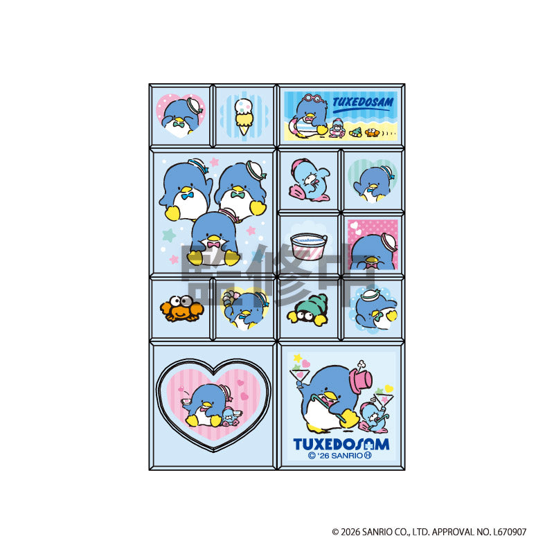 サンリオキャラクターズトレーディングミニタイルシール2 BOX(全10種) 画像 2 | AniSmile