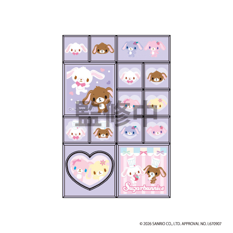 サンリオキャラクターズトレーディングミニタイルシール2 BOX(全10種) 画像 4 | AniSmile