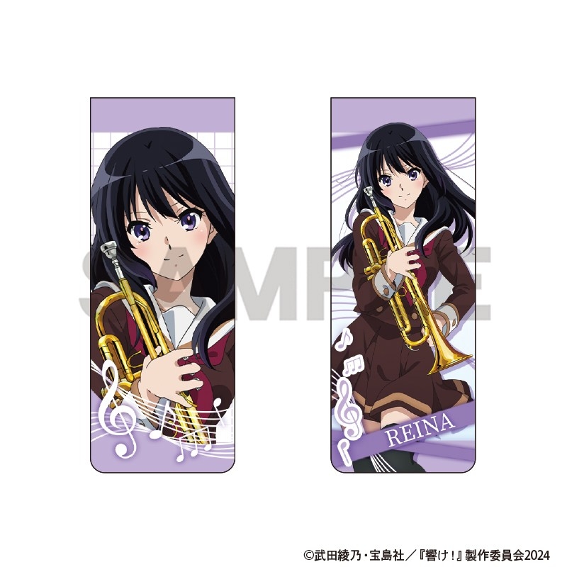 響け!ユーフォニアム マグネットブックマーカー 高坂麗奈 パープル - 公式商品画像 | AniSmile