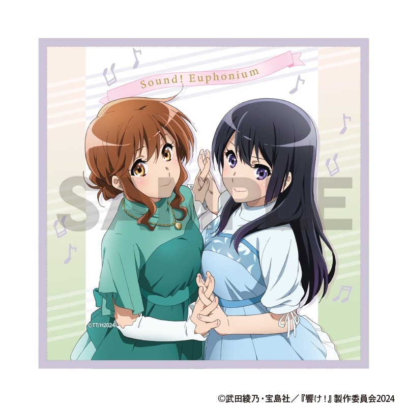 響け!ユーフォニアム マイクロファイバークロス 音符 - 公式商品画像 | AniSmile